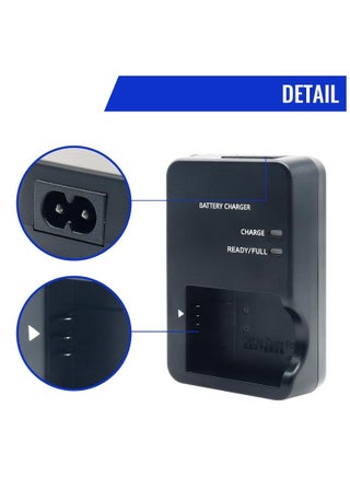 CB-2LH CB-2LHT Cameras Charger for NB-13L Battery for Canon PowerShot G1 X Mark III G5X G5 X Mark II G7 X G7 X Mark II G7 X Mark III G9X G9 X Mark II SX620 HS SX720 HS SX730 HS SX740 HS - view 3