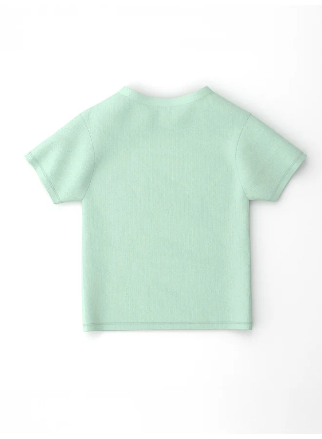 Nautinati Nautinati Infants' Cotton Pack of 2 Ocean Print T-shirt