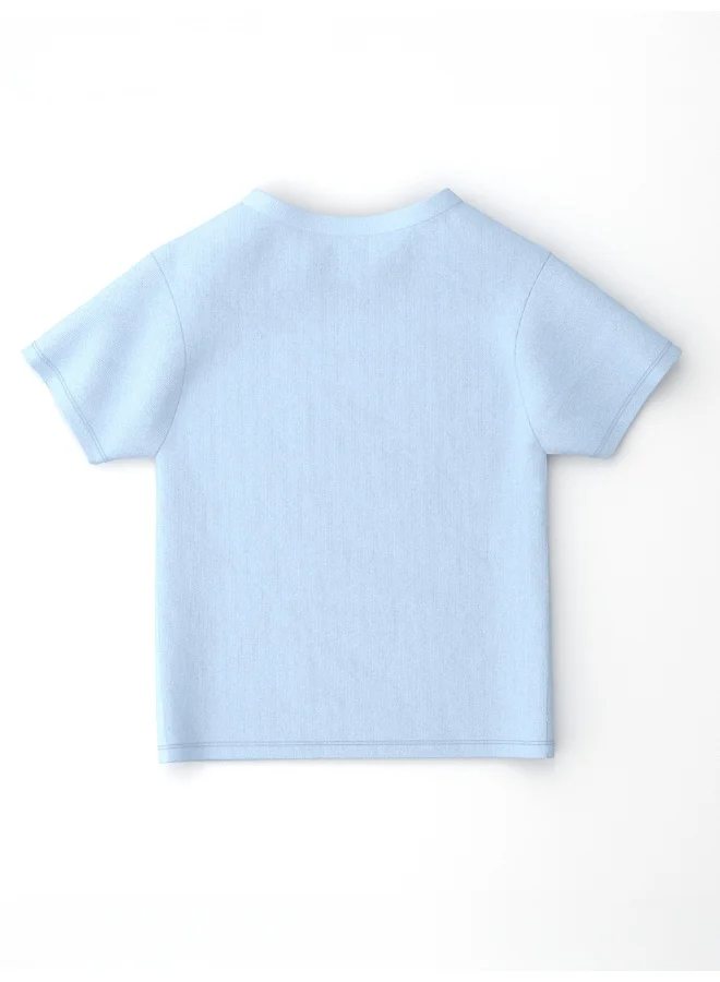 Nautinati Nautinati Infants' Cotton Pack of 2 Ocean Print T-shirt