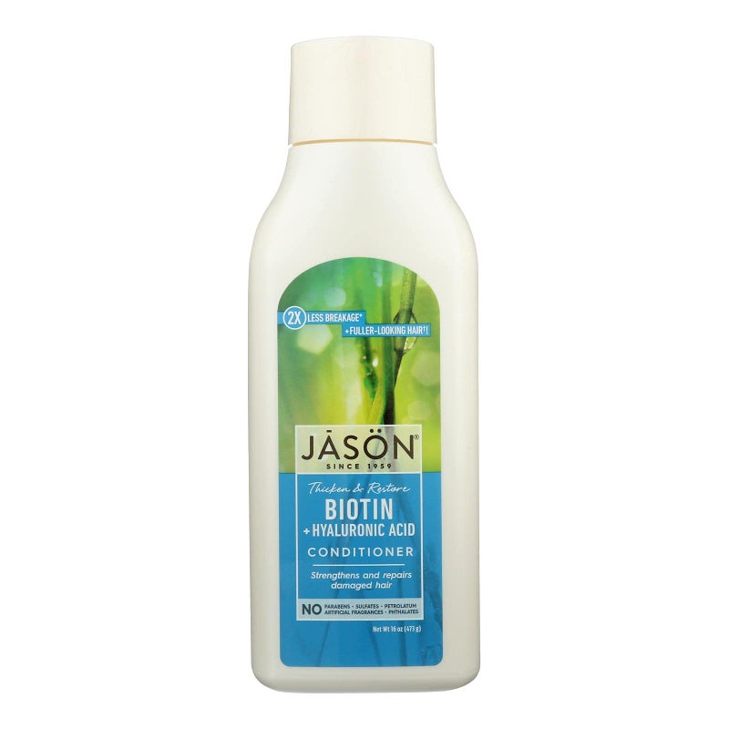 Jason Restorative Biotin Conditioner Jason Natural Cosmetics 16 oz Liquid