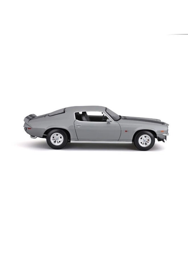 Maisto Maisto Special Edition 1971 Chevrolet Camaro Die-cast Car (1:18, Gray)  - Image 3