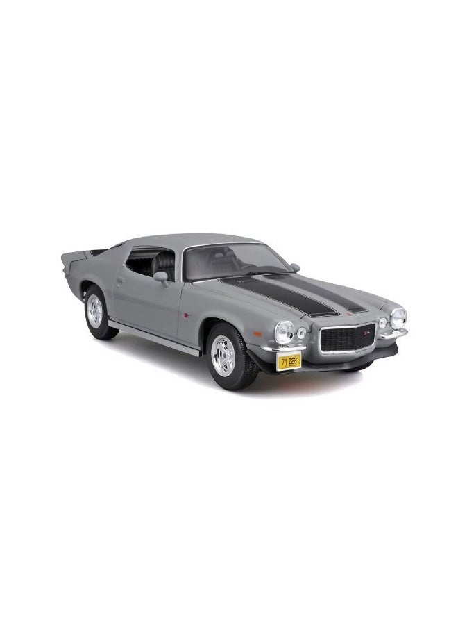 Maisto Maisto Special Edition 1971 Chevrolet Camaro Die-cast Car (1:18, Gray)  - Image 1