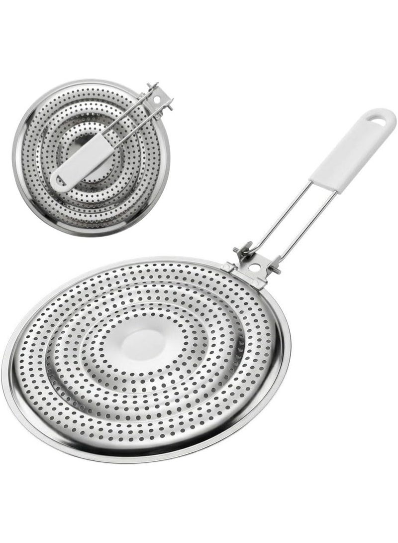Heat Diffuser Reducer Flame Guard Simmer Plate, Stainless Steel - Image 1