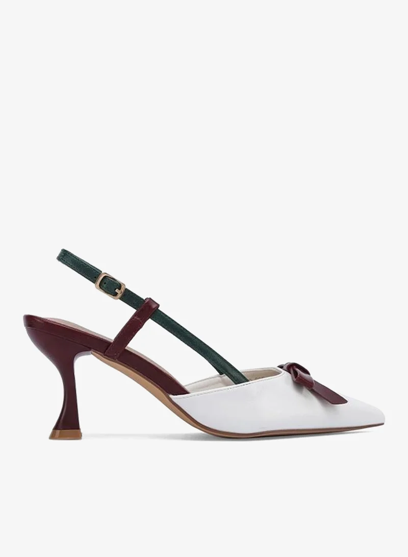 فايور Stylish Multi-Tone Tapered Pump CD 029