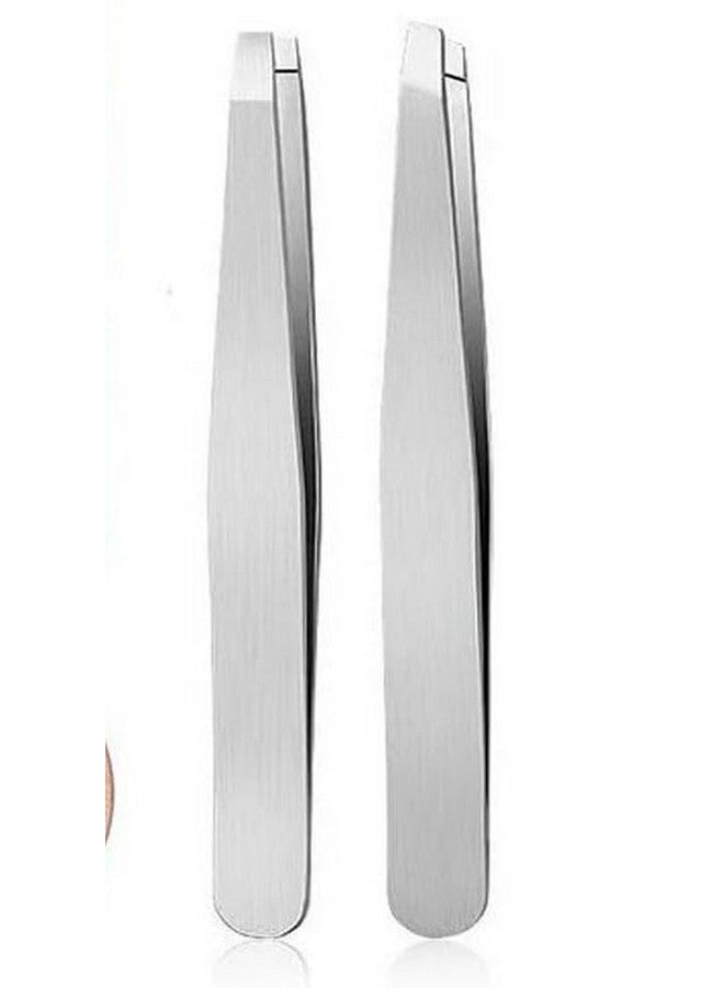 Aternal Eyebrow Tweezers for Women Facial Hair, Precision Slant Eyebrow Plucker, Sharp Plucker Pack of 2 - Image 1