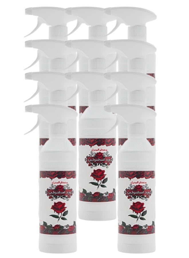 Banafa 11 Pieces Istambully Rose House Freshener 500ml - Image 1