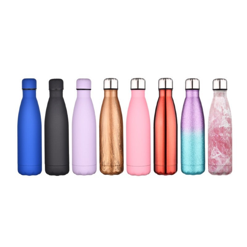 Source Factory Cross-border 304 Stainless Steel Double-layer Vacuum Water Cup Sports Kettle Large Capacity Coke Bottle Thermos - Image 5