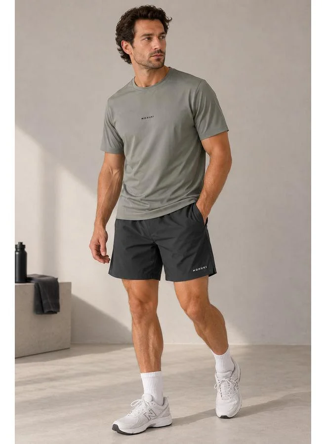 Mohuki Black Lightweight Sport Short for Men | Best Price UAE