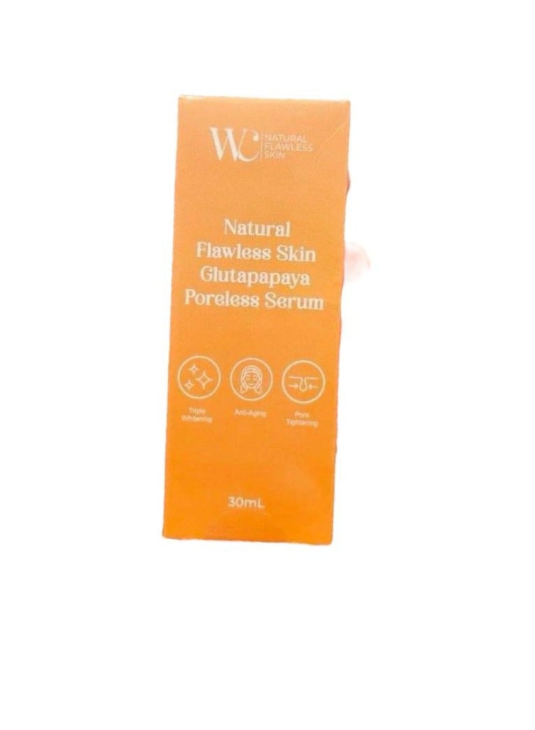 Wc Net Wc natural flawless skin glutapapaya poreless serum