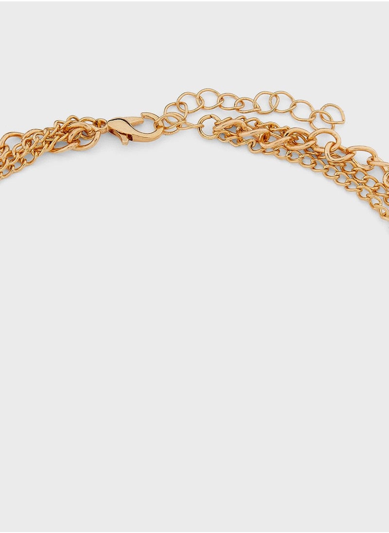 Butterfly Layered Necklace