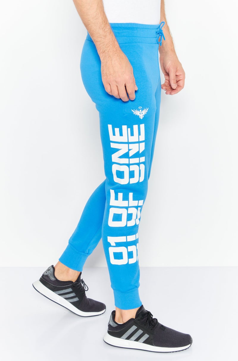 PUMA Men Sportswear Fit Drawstring Training Sweatpants, Blue - Image 2
