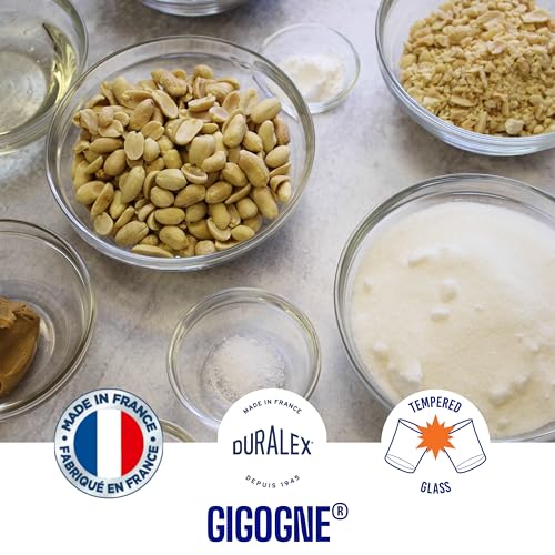 Duralex France Gigogne Clear Stackable Glass Bowl 70ml | Set of 4 | Ideal for Spices, Sauces, Desserts | 3X Stronger, Scratch-Resistant, Microwave & Dishwasher Safe - Image 2