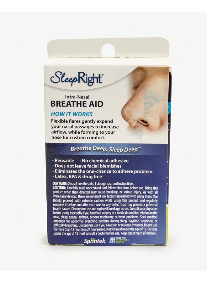SleepRight Splintek Sleep Right Intra-Nasal Breathe Aid - 30 Day (2Count) - Image 2