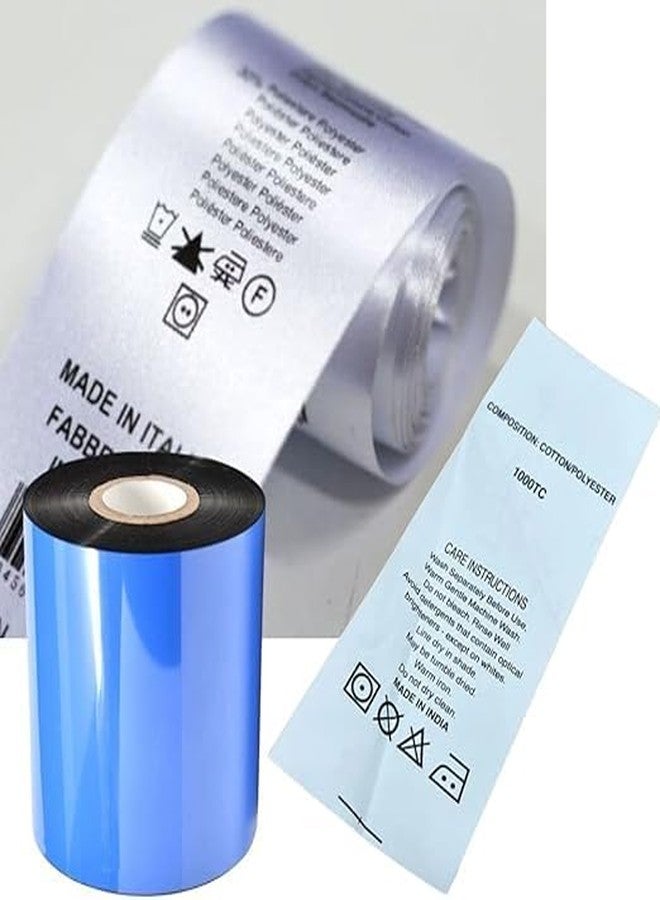 PREZOTECH Wax Resin Ribbon Ink Outside for Label, Tag & Barcode Printing Compatible with Thermal Transfer Receipt Barcode Printer(80X300MTR) (1) - Image 4