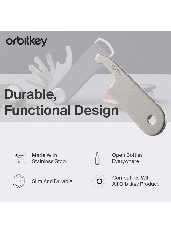 Orbitkey Bottle Opener For Key Organizer Or Key Ring - Image 2