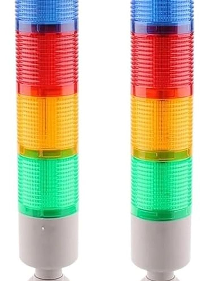24V DC 220V AC 45mm LED Stackable Signal Tower Light 3 YY 12V Industrial Machine Alarm - Image 2