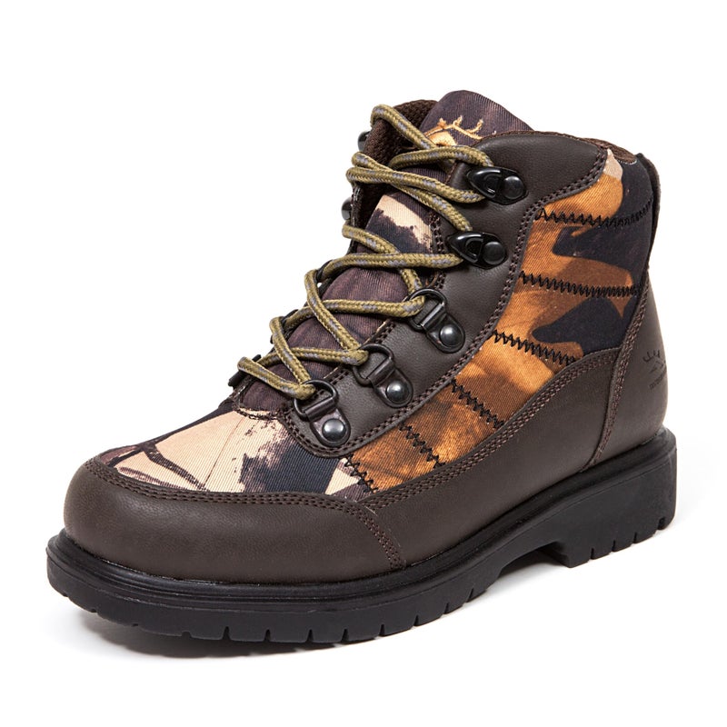 Deer Stags Hunt Hiker Boot (Little Kid/Big Kid), Camouflage, 4.5 M US Big Kid - Image 5