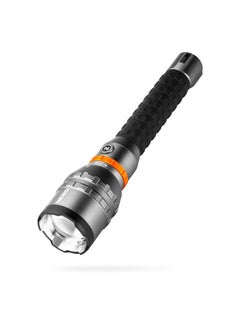 NEBO DaVinci 12000 Lumen Rechargeable Flashlight with Magnetic Mode Select Dial Grey and Black 11.55 x 1.345 x 1.345 Inch NEB-FLT-1070-G  - Image 1