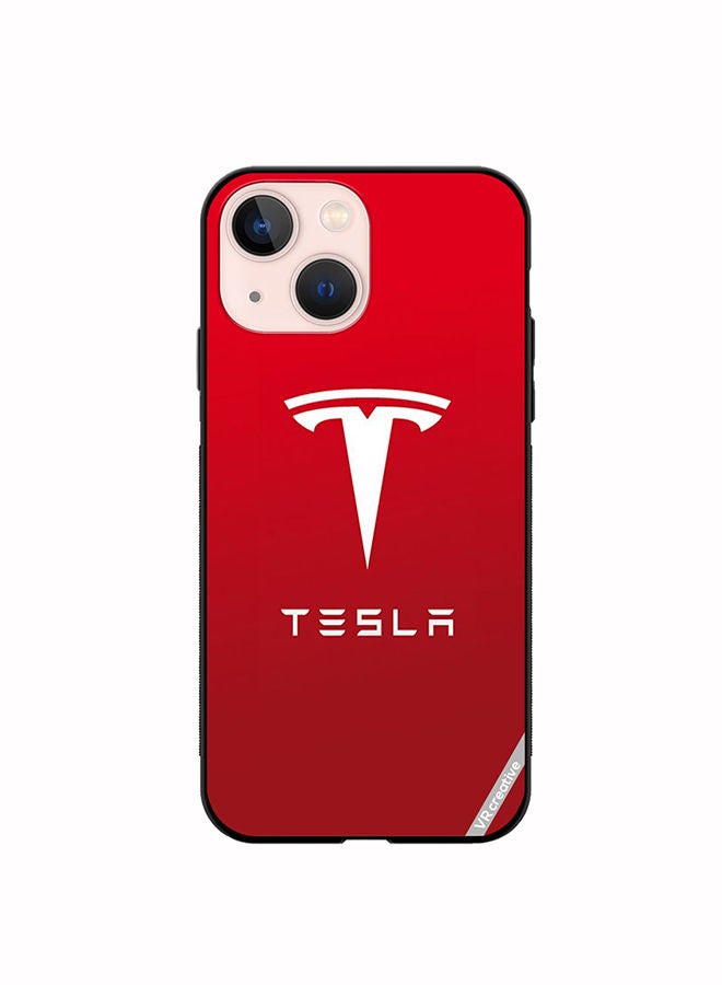 VR CREATIVE Protective Case Cover For Apple iPhone 14 Plus Tesla Design Multicolour - Image 1