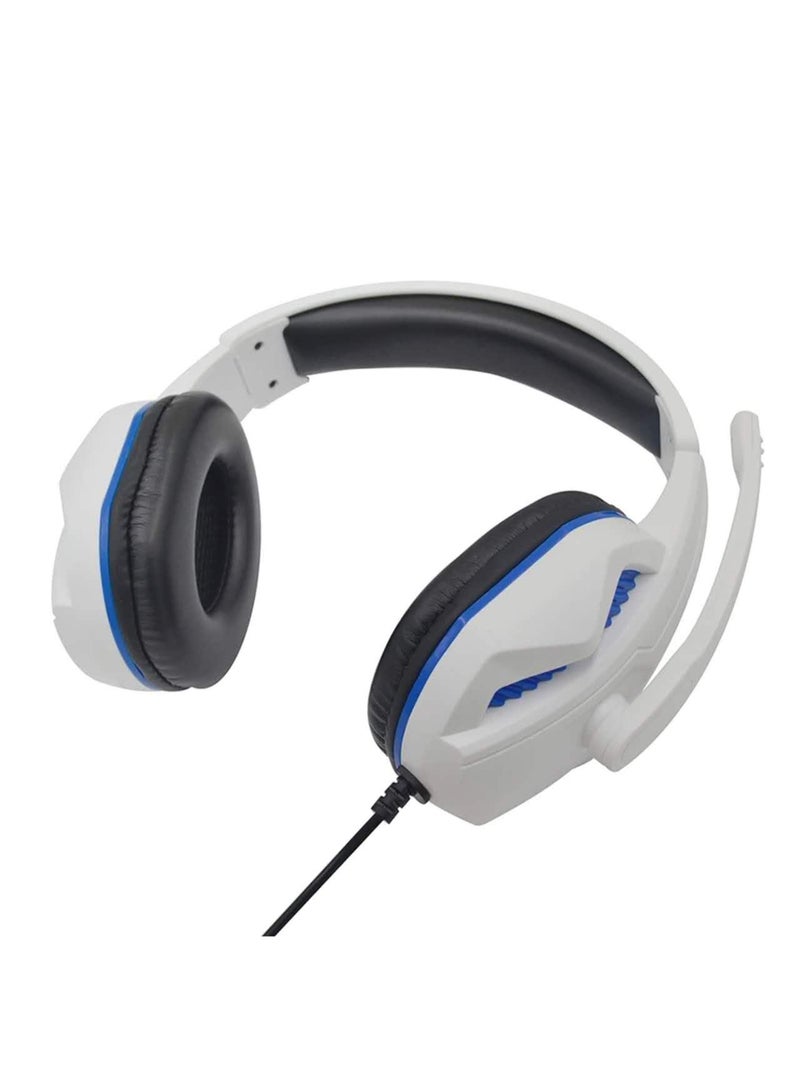 With Mic Headphones Noise Cancelling Over Headband Gaming Headset for PS5 Controller - Image 5