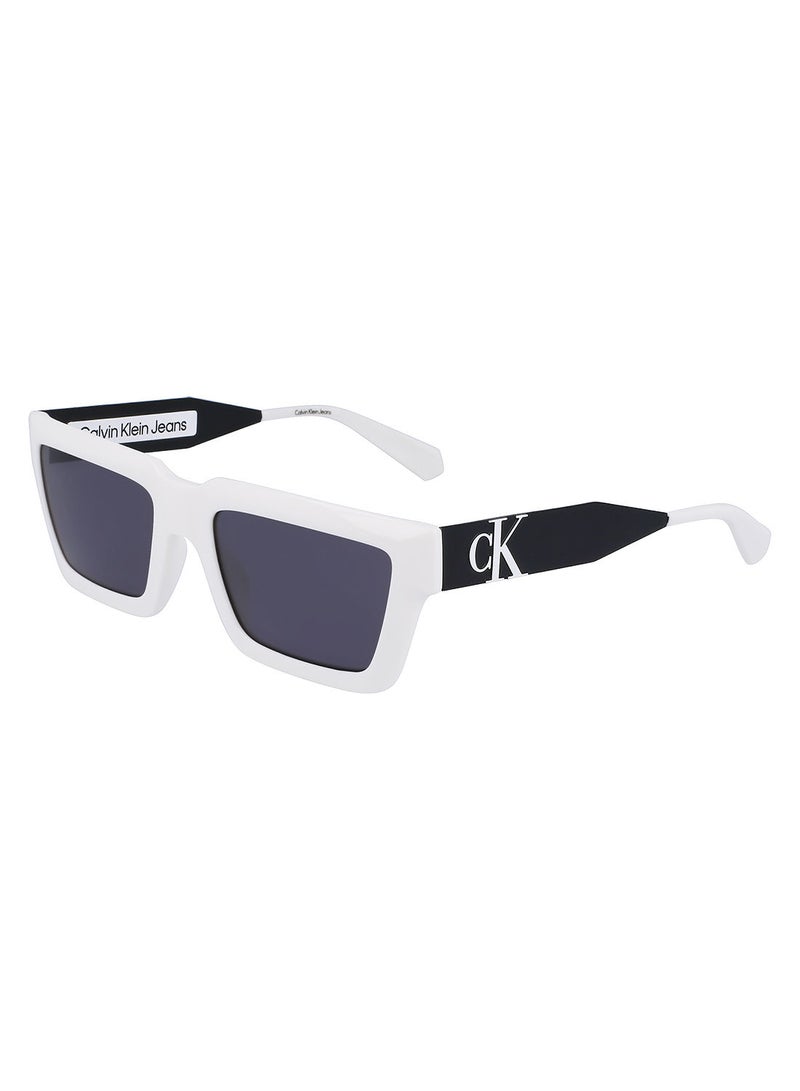 Calvin Klein Jeans Full Rim Bio Injected Modified Rectangle Calvin Klein Jeans Sun Ckj22641S 5419 (100) White - Image 1