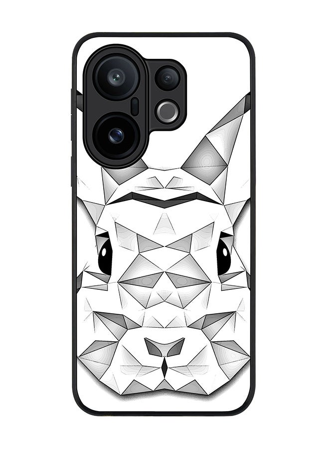 Stylizedd For vivo X200 FE / S30 Pro mini Case,Slim fit Camera Protection, Shockproof Thin Phone cover  - Poly Bunny