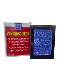 MilesMagic MilesMagic Magician's Vanishing Deck Disappearing Appearing Gimmick Cards Case Easy to Learn Mentalism and Baffling Illusion Close Up Magic Trick, Blue Back  - Image 3