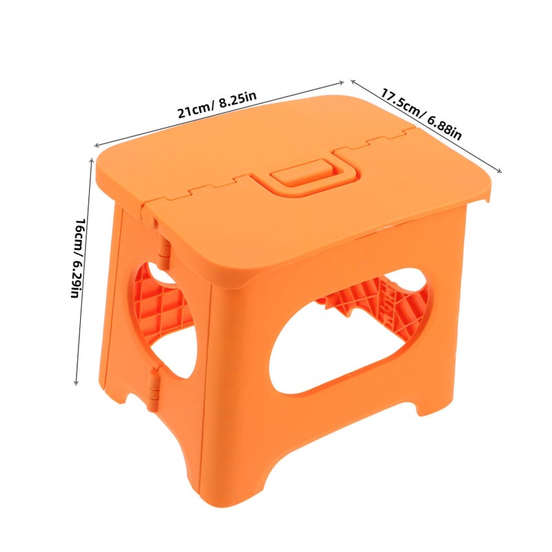 Portable Folding Step Stool Lightweight Compact for Kitchen Bathroom Outdoor Camping Fishing - Image 3