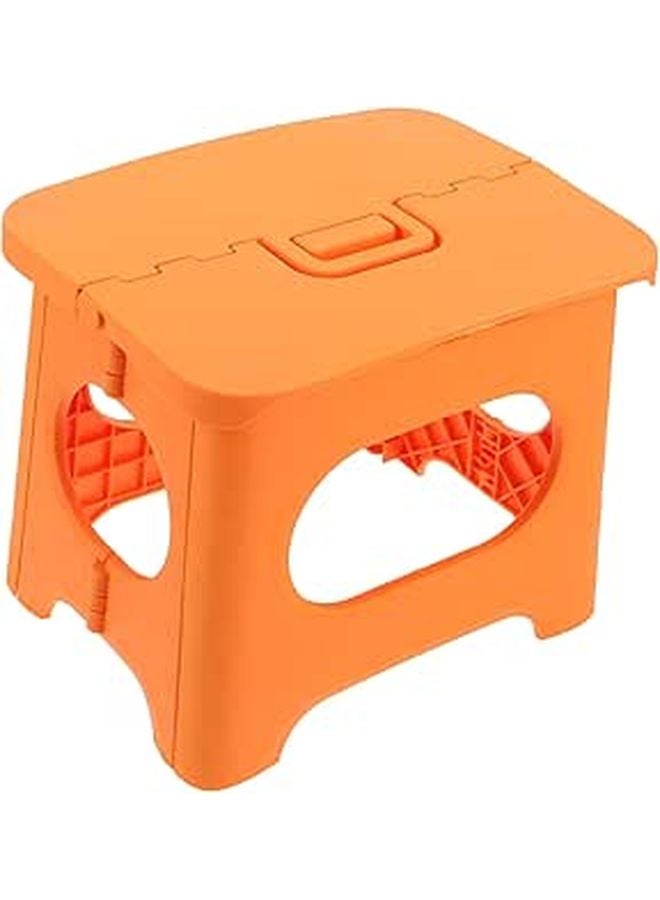 Portable Folding Step Stool Lightweight Compact for Kitchen Bathroom Outdoor Camping Fishing - Image 1