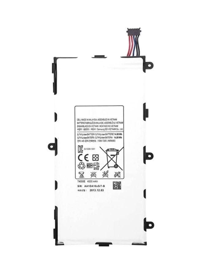 بطارية بديلة لجهاز سامسونج جالاكسي تاب37.0 T210 T211 T4000E كيدز T2105