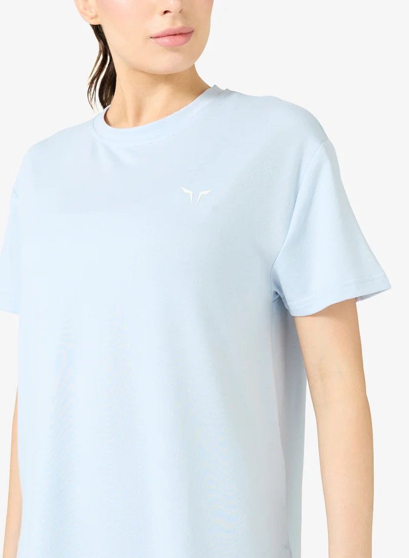 سكوات وولف تيشيرت أساسي واسع