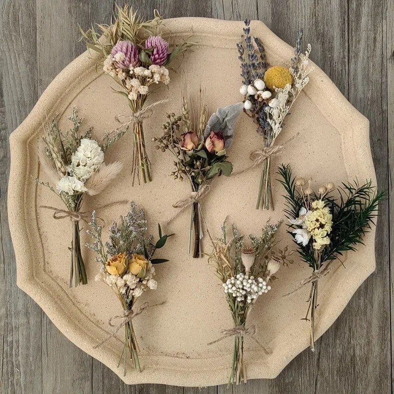 Bluejw New Hot Sale Mini Dried Flower Bouquet – Preserved Dried Plants for Wedding Decor, Long-Lasting Floral Arrangements Used by Florists - Image 2