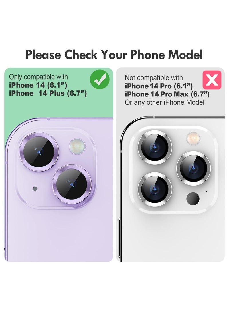 iphone 14/ 14 plus camera lens protector purple  - Image 2