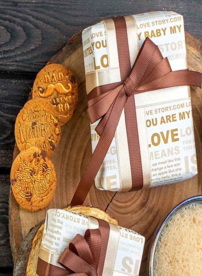 وولاين مجموعة Whaline من 6 قطع من قوالب تزيين الكعك والبسكويت بنمط الأب، تتضمن قوالب متنوعة بألوان زاهية لتزيين الكعك والكاب كيك ومستلزمات تزيين حفلات المطبخ - Image 5