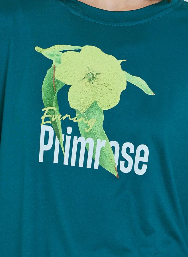 تايك تو تيشيرت كبير بطبعة زهور - Image 3