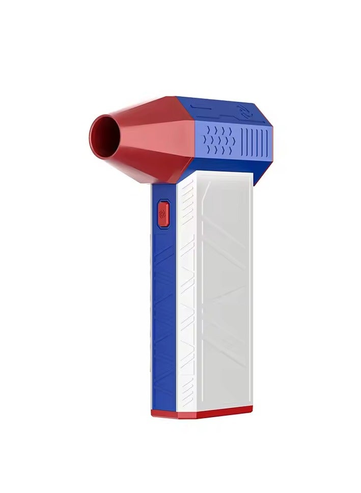 Generic Potable Rechargeable Electric Turbo Fan Blower Air Duster 130000rpm Hair Dryer Mini Jet Fan With High Efficiency And Three Gears Switch  - Image 1