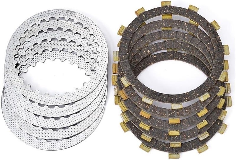 Motorcycle Clutch Friction Plates Kit For Suzuki AX100 A100 TS100M Models - Image 4