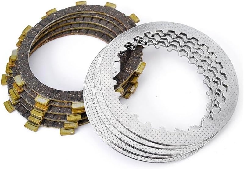 Motorcycle Clutch Friction Plates Kit For Suzuki AX100 A100 TS100M Models - Image 2