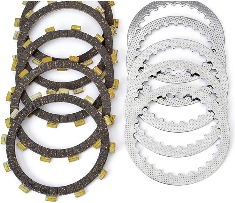 Motorcycle Clutch Friction Plates Kit For Suzuki AX100 A100 TS100M Models - Image 5