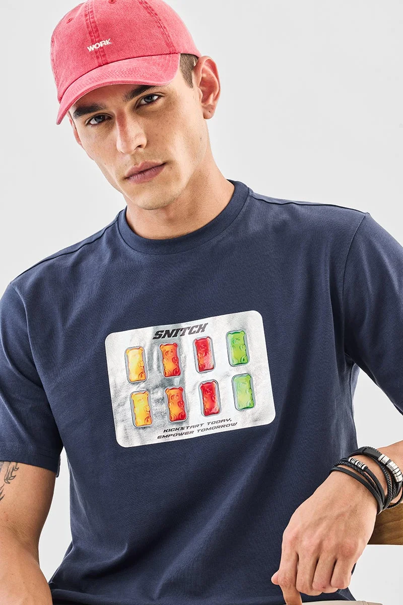 SNITCH Snitch 100% Cotton Regular Fit T-Shirt