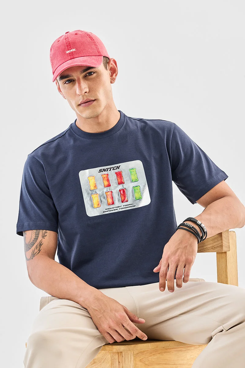 SNITCH Snitch 100% Cotton Regular Fit T-Shirt