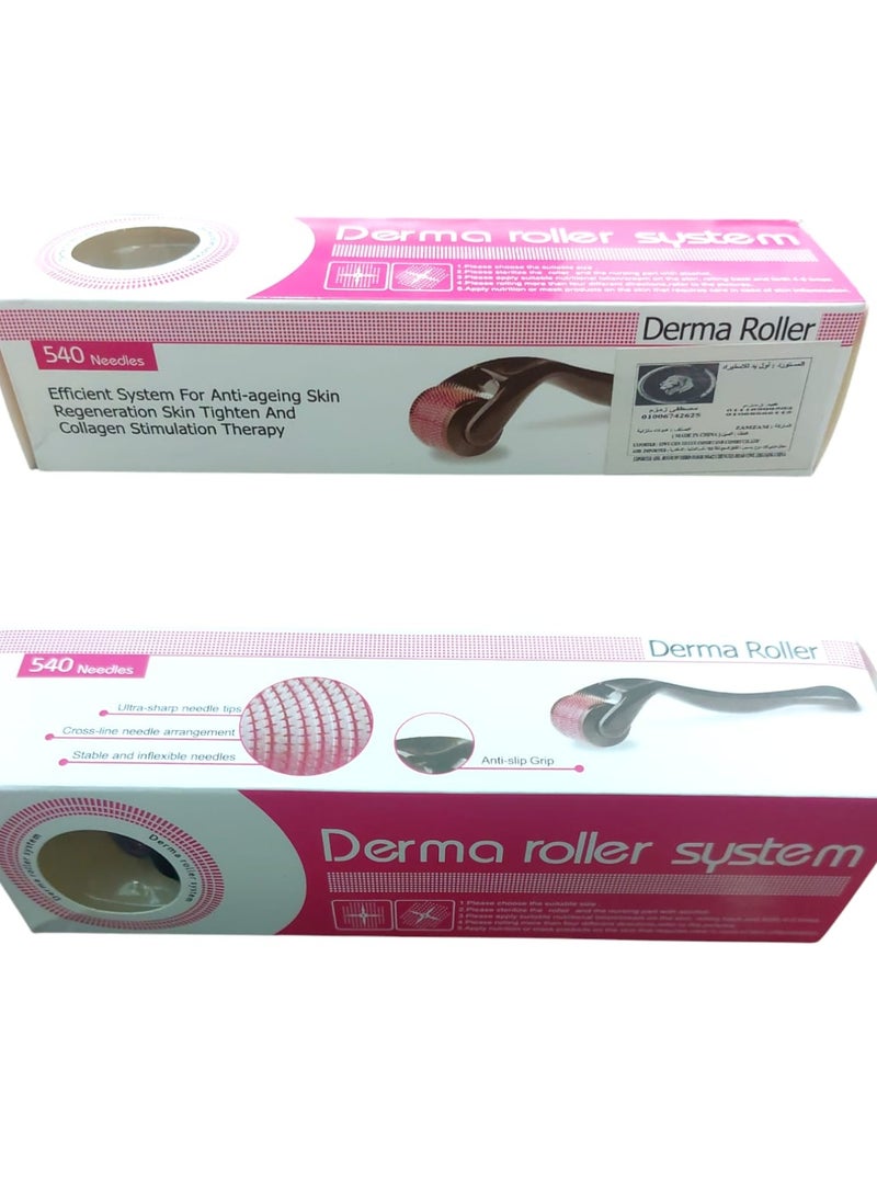 Derma Roller 540 Titanium Needles 0.75 mm - Image 2