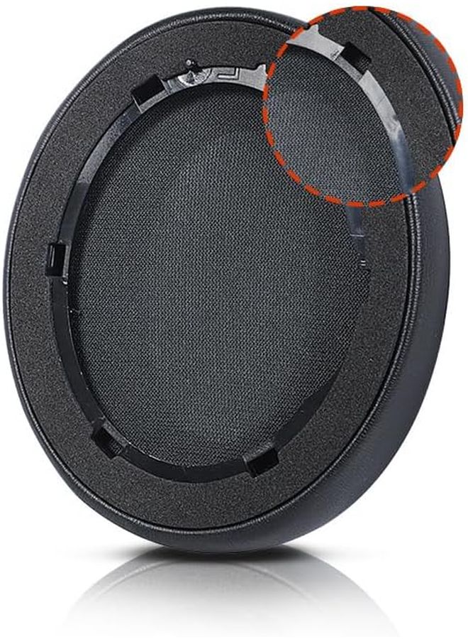 Replacement Ear Pads Compatible with Anker Soundcore Life Q30 Q35 Headphones Black - Image 4