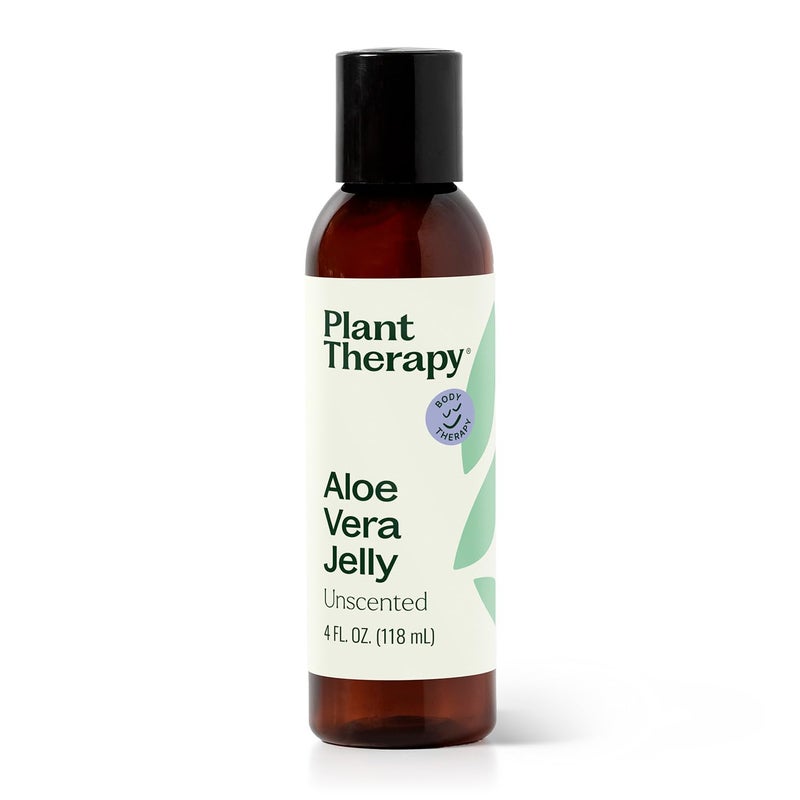 Plant Therapy Plant Therapy Essential Oils Aloe Vera Aromatherapy Jelly All Natural Unscented Base 4Ounce  - Image 1
