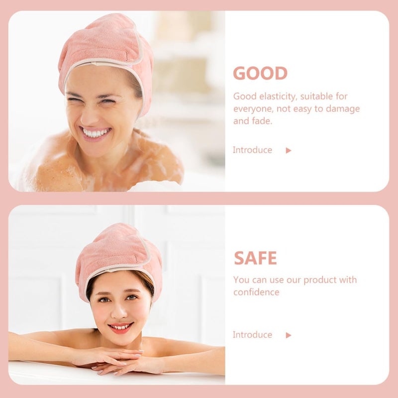 CHILDWEET Microfiber Beauty Salon Towel Wrap Set 2pcs with Headcloth Chest Towel Pillowcase for Women for Salon Use - Image 4