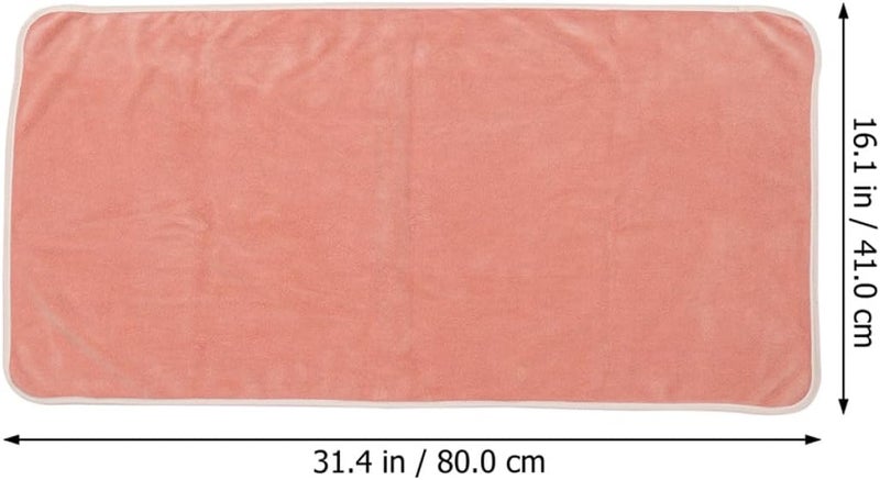 CHILDWEET Microfiber Beauty Salon Towel Wrap Set 2pcs with Headcloth Chest Towel Pillowcase for Women for Salon Use - Image 2
