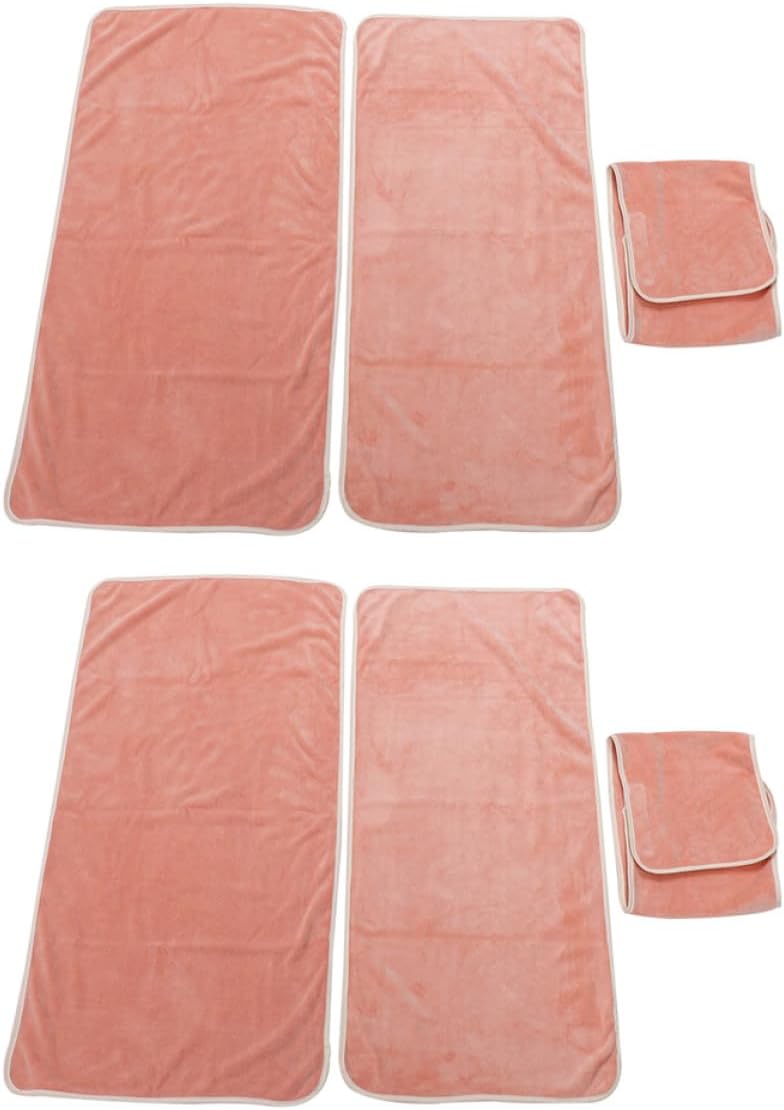 CHILDWEET Microfiber Beauty Salon Towel Wrap Set 2pcs with Headcloth Chest Towel Pillowcase for Women for Salon Use - Image 1