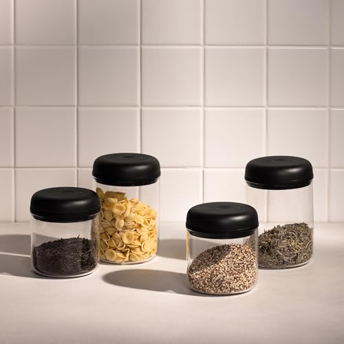 Fellow Atmos Electric Vacuum Canister & Storage Container - Airtight Coffee & Food Storage Containers - Coffee Containers - (Clear Glass, 0.7 Liter) - Image 5