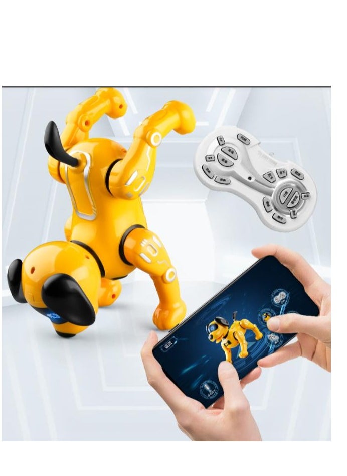 Children's Gift Puzzle Education Remote Control Electric Robot Intelligent Interactive Dance Song Programming Toy