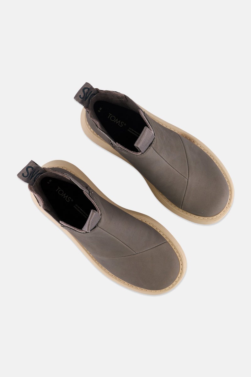 TOMS Women Alpargata Mallow Chelsea Slip On Ankle Boots, Grey  - Image 4